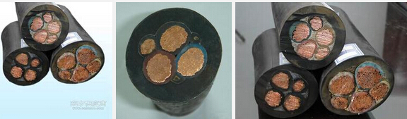 YCW-3×120+1×50重型橡套軟電纜(圖1) YCW-3×120+1×50重型橡套軟電纜(圖1)