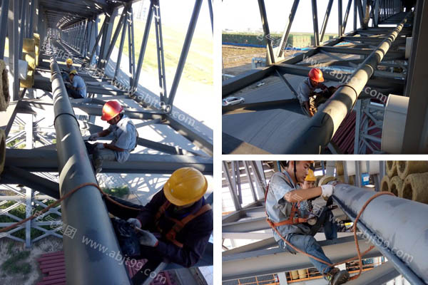 京糧集團高空糧油管道采用我公司電伴熱保溫項目(圖2) 京糧集團高空糧油管道采用我公司電伴熱保溫項目(圖2)